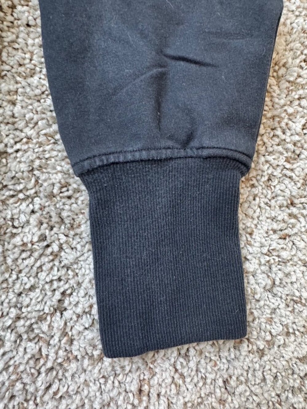 Athleta Womens Black Balance Sweatshirt Full-Zip Hoodie Thumbholes Size Medium - Picture 6 of 13